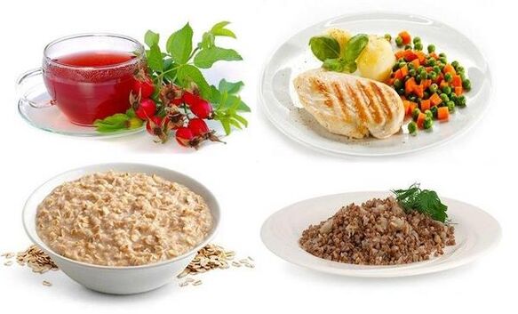 يجب تحضير طعام التهاب المعدة باستخدام المعالجة الحرارية اللطيفة